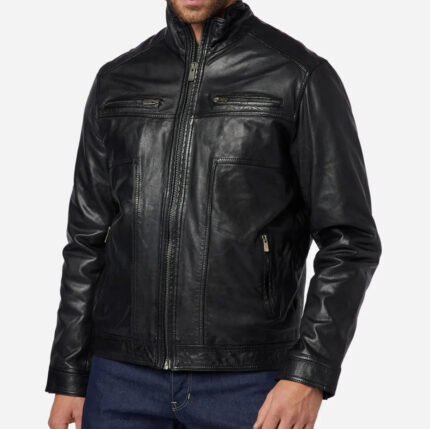 Men's leather jacket