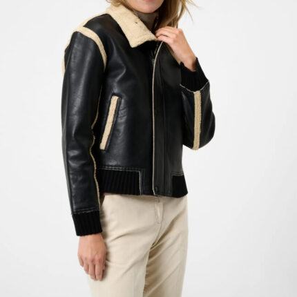 Ladies leather jacket