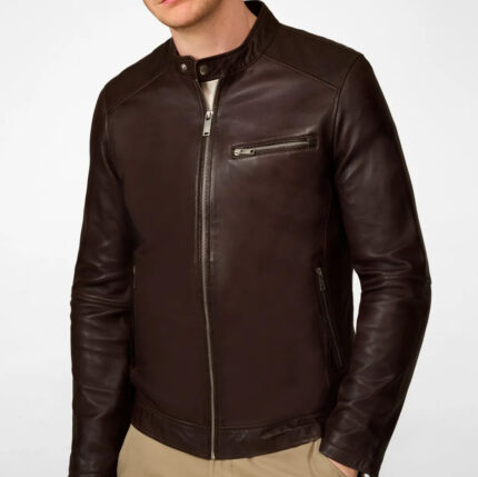 Men's leather jacket