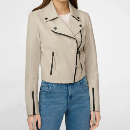 Ladies leather jacket