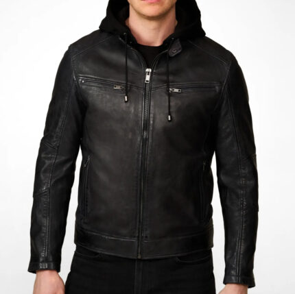 Men's leather jacket
