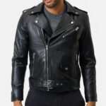 Men's leather jacket by Cuir Craft