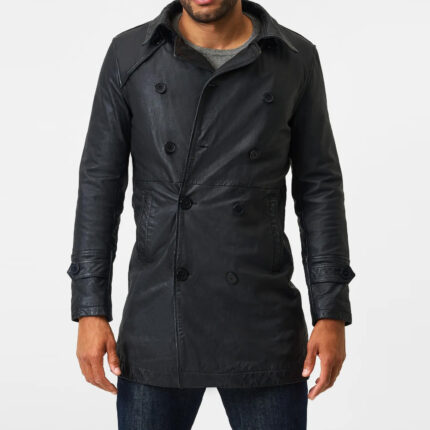 Men's leather Coats