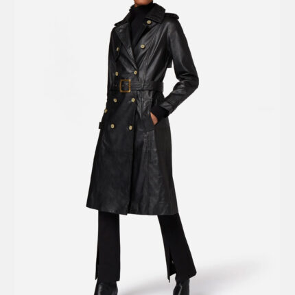 Ladies Leather Coat